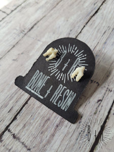 Canine/Feline Teeth Stud Earrings Earrings