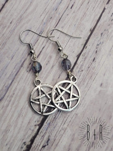 Pentacle Earrings