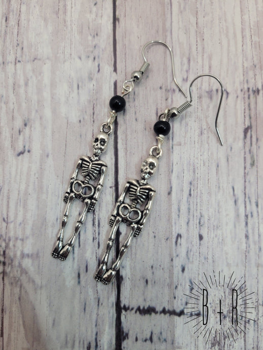 Skeleton Earrings